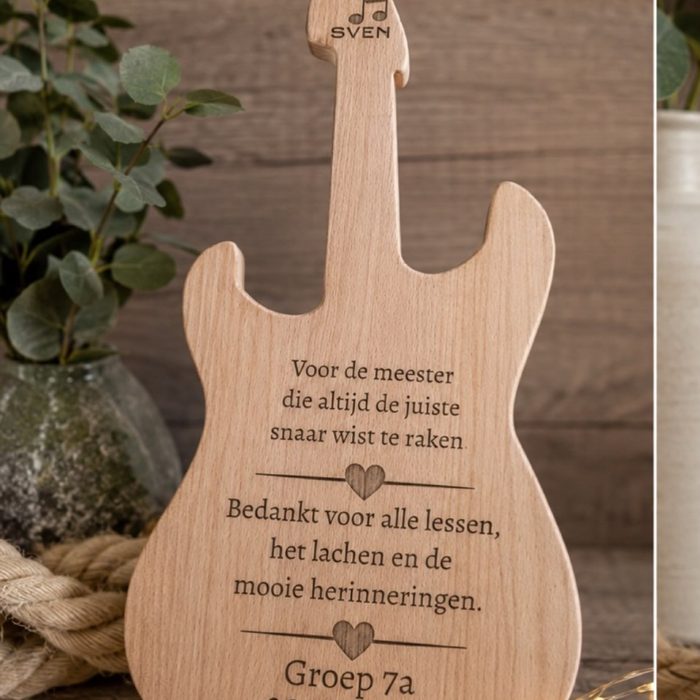 Graveerwerk: Klassen cadeau